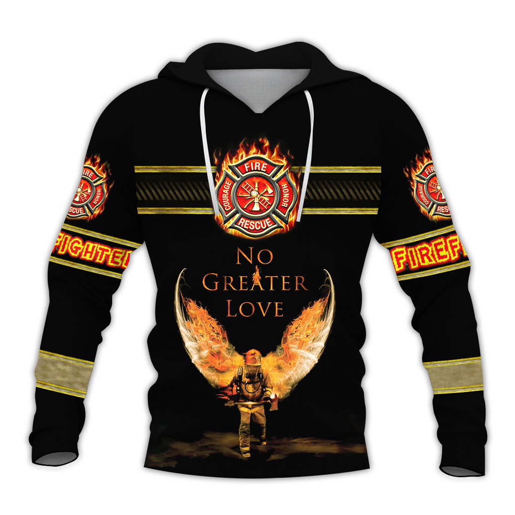 Awesome Hoodie 3D All Over Print Firefighter - Hoodie, T-Shirt, Zip Hoodies, Sweatshirt ND779
