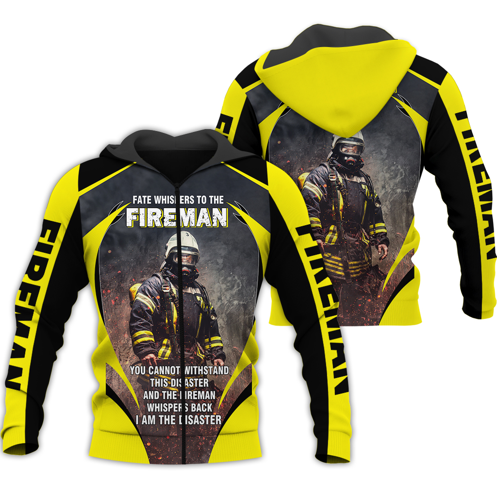 Awesome Hoodie 3D All Over Print Firefighter - Hoodie, T-Shirt, Zip Hoodies, Sweatshirt ND782