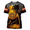Awesome Hoodie 3D All Over Print Firefighter - Hoodie, T-Shirt, Zip Hoodies, Sweatshirt ND783