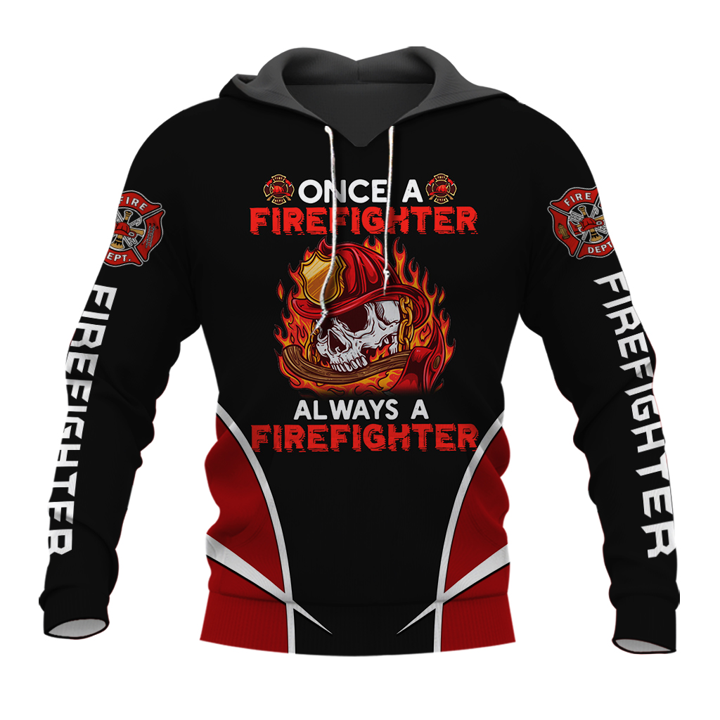 Awesome Hoodie 3D All Over Print Firefighter - Hoodie, T-Shirt, Zip Hoodies, Sweatshirt ND787