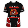 Awesome Hoodie 3D All Over Print Firefighter - Hoodie, T-Shirt, Zip Hoodies, Sweatshirt ND787