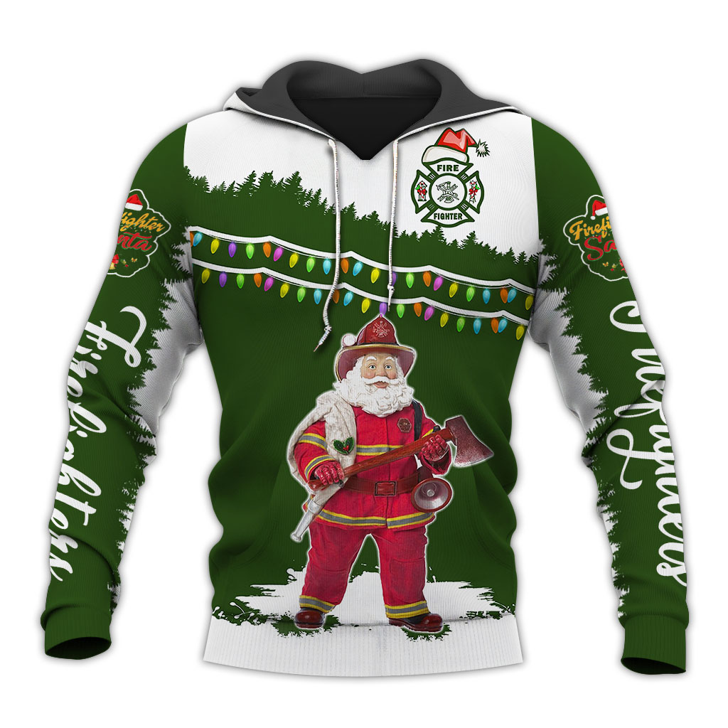 Awesome Hoodie 3D All Over Print Firefighter - Hoodie, T-Shirt, Zip Hoodies, Sweatshirt ND789