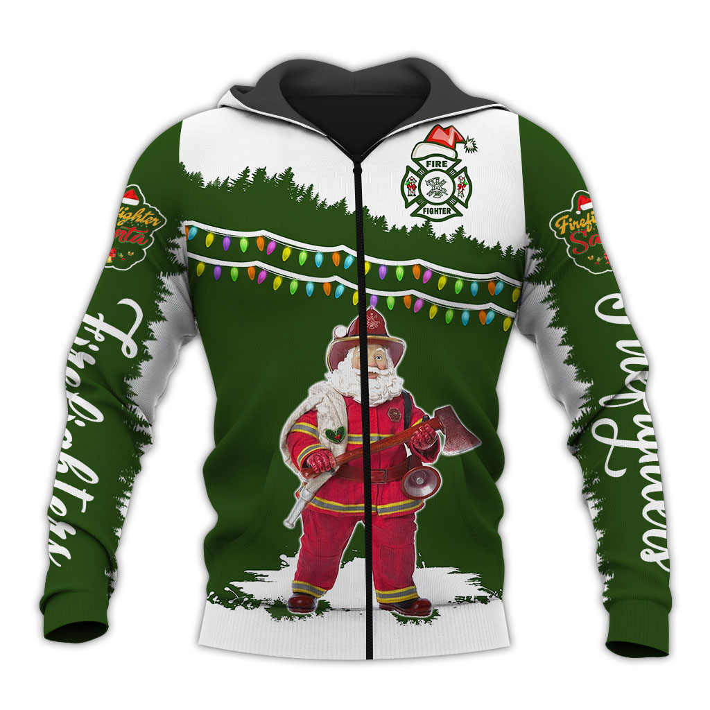 Awesome Hoodie 3D All Over Print Firefighter - Hoodie, T-Shirt, Zip Hoodies, Sweatshirt ND789