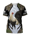 Awesome Hoodie 3D All Over Print King Rooster - Hoodie, T-Shirt, Zip Hoodies, Sweatshirt ND793