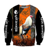 Awesome Hoodie 3D All Over Print King Rooster - Hoodie, T-Shirt, Zip Hoodies, Sweatshirt ND794