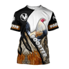 Awesome Hoodie 3D All Over Print Love Rooster - Hoodie, T-Shirt, Zip Hoodies, Sweatshirt ND801