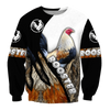 Awesome Hoodie 3D All Over Print Love Rooster - Hoodie, T-Shirt, Zip Hoodies, Sweatshirt ND801
