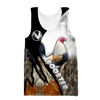 Awesome Hoodie 3D All Over Print Love Rooster - Hoodie, T-Shirt, Zip Hoodies, Sweatshirt ND801