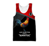 Awesome Hoodie 3D All Over Print Love Rooster - Hoodie, T-Shirt, Zip Hoodies, Sweatshirt ND802