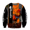 Awesome Hoodie 3D All Over Print Love Rooster - Hoodie, T-Shirt, Zip Hoodies, Sweatshirt ND805
