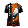 Awesome Hoodie 3D All Over Print Love Rooster - Hoodie, T-Shirt, Zip Hoodies, Sweatshirt ND808