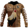 Awesome Hoodie 3D All Over Print Love Rooster - Hoodie, T-Shirt, Zip Hoodies, Sweatshirt ND809