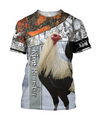 Awesome Hoodie 3D All Over Print King Rooster - Hoodie, T-Shirt, Zip Hoodies, Sweatshirt ND814