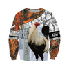 Awesome Hoodie 3D All Over Print King Rooster - Hoodie, T-Shirt, Zip Hoodies, Sweatshirt ND814