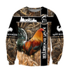 Awesome Hoodie 3D All Over Print King Rooster - Hoodie, T-Shirt, Zip Hoodies, Sweatshirt ND815