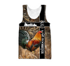 Awesome Hoodie 3D All Over Print King Rooster - Hoodie, T-Shirt, Zip Hoodies, Sweatshirt ND815