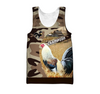 Awesome Hoodie 3D All Over Print King Rooster - Hoodie, T-Shirt, Zip Hoodies, Sweatshirt ND817