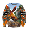 Awesome Hoodie 3D All Over Print Love Rooster - Hoodie, T-Shirt, Zip Hoodies, Sweatshirt ND819