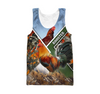 Awesome Hoodie 3D All Over Print Love Rooster - Hoodie, T-Shirt, Zip Hoodies, Sweatshirt ND819