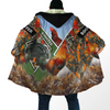 Awesome Hoodie 3D All Over Print Love Rooster - Hoodie, T-Shirt, Zip Hoodies, Sweatshirt ND819
