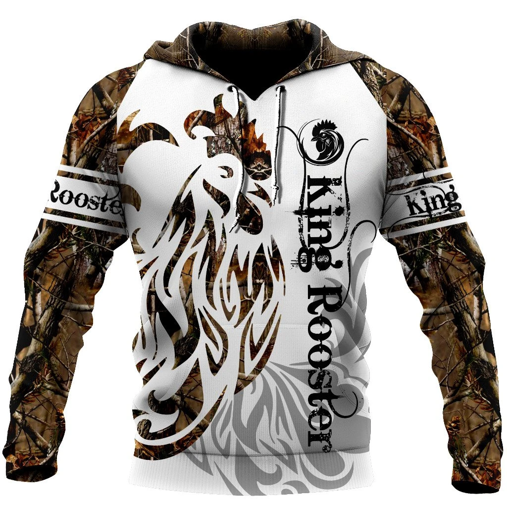 Awesome Hoodie 3D All Over Print Love Rooster - Hoodie, T-Shirt, Zip Hoodies, Sweatshirt ND821