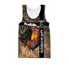 Awesome Hoodie 3D All Over Print Love Rooster - Hoodie, T-Shirt, Zip Hoodies, Sweatshirt ND822