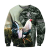 Awesome Hoodie 3D All Over Print Love Rooster - Hoodie, T-Shirt, Zip Hoodies, Sweatshirt ND823