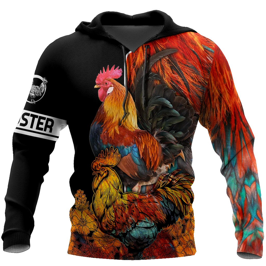 Awesome Hoodie 3D All Over Print Rooster - Hoodie, T-Shirt, Zip Hoodies, Sweatshirt ND826