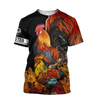 Awesome Hoodie 3D All Over Print Rooster - Hoodie, T-Shirt, Zip Hoodies, Sweatshirt ND826