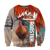 Awesome Hoodie 3D All Over Print Rooster - Hoodie, T-Shirt, Zip Hoodies, Sweatshirt ND827