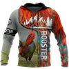 Awesome Hoodie 3D All Over Print Rooster - Hoodie, T-Shirt, Zip Hoodies, Sweatshirt ND831