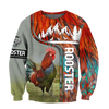 Awesome Hoodie 3D All Over Print Rooster - Hoodie, T-Shirt, Zip Hoodies, Sweatshirt ND831