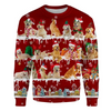 Awesome Hoodie - Golden Retriever Sweater Christmas - 3D All Over Printed Clothes For Women and Men ND833