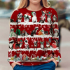 Awesome Hoodie - Boston Terrier Sweater Christmas - 3D All Over Printed Clothes For Women and Men ND834
