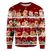 Awesome Hoodie - Pomeranian Sweater Christmas - 3D All Over Printed Clothes For Women and Men ND836
