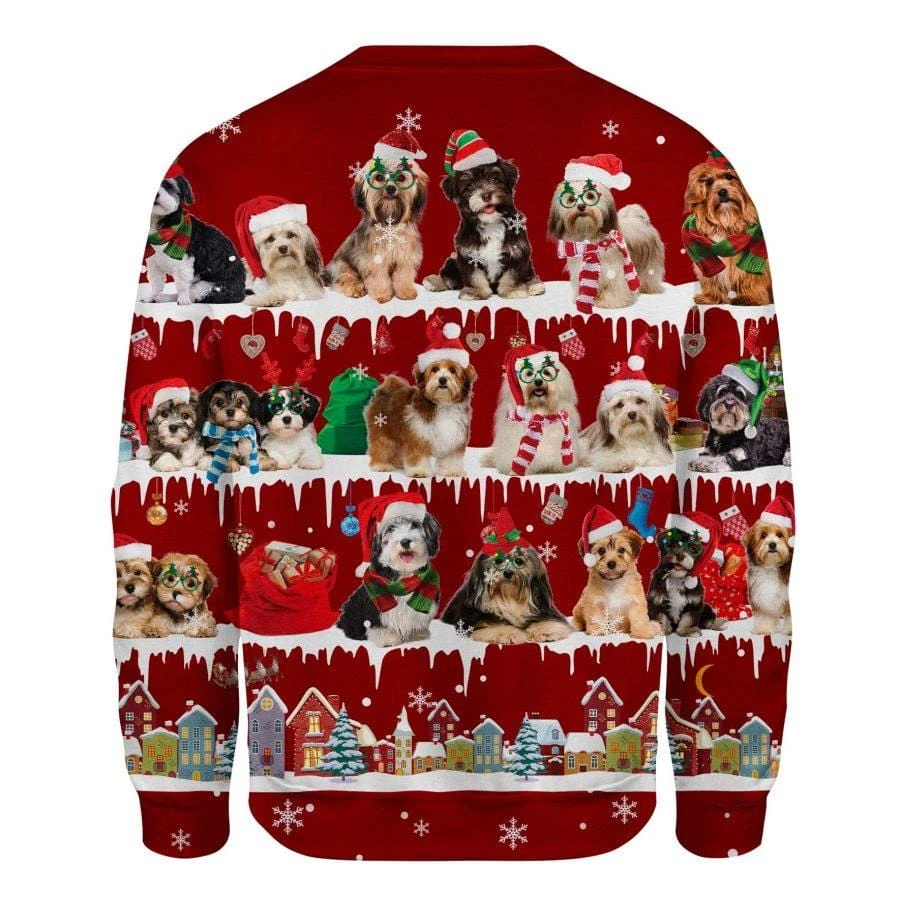 Awesome Hoodie - Havanese Sweater Christmas - 3D All Over Printed Clothes For Women and Men ND840