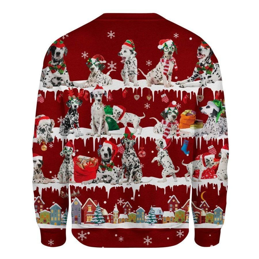 Awesome Hoodie - Dalmatian Sweater Christmas - 3D All Over Printed Clothes For Women and Men ND845
