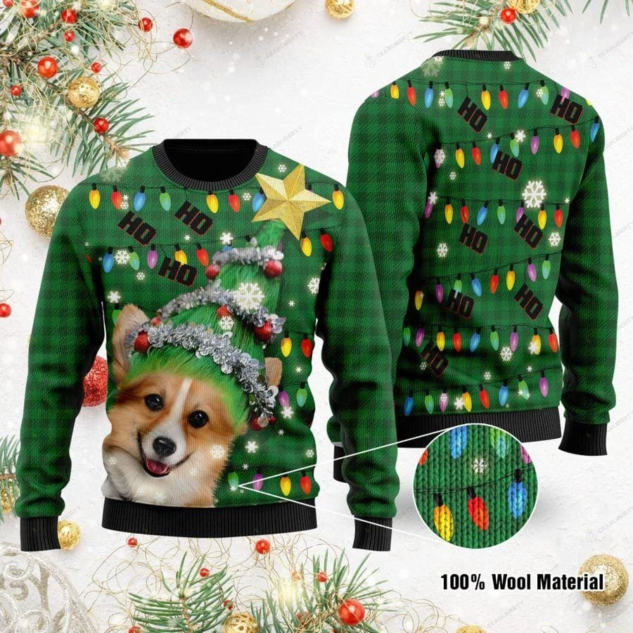 Awesome Hoodie - Corgi Sweater Christmas - 3D All Over Printed Clothes For Women and Men ND848
