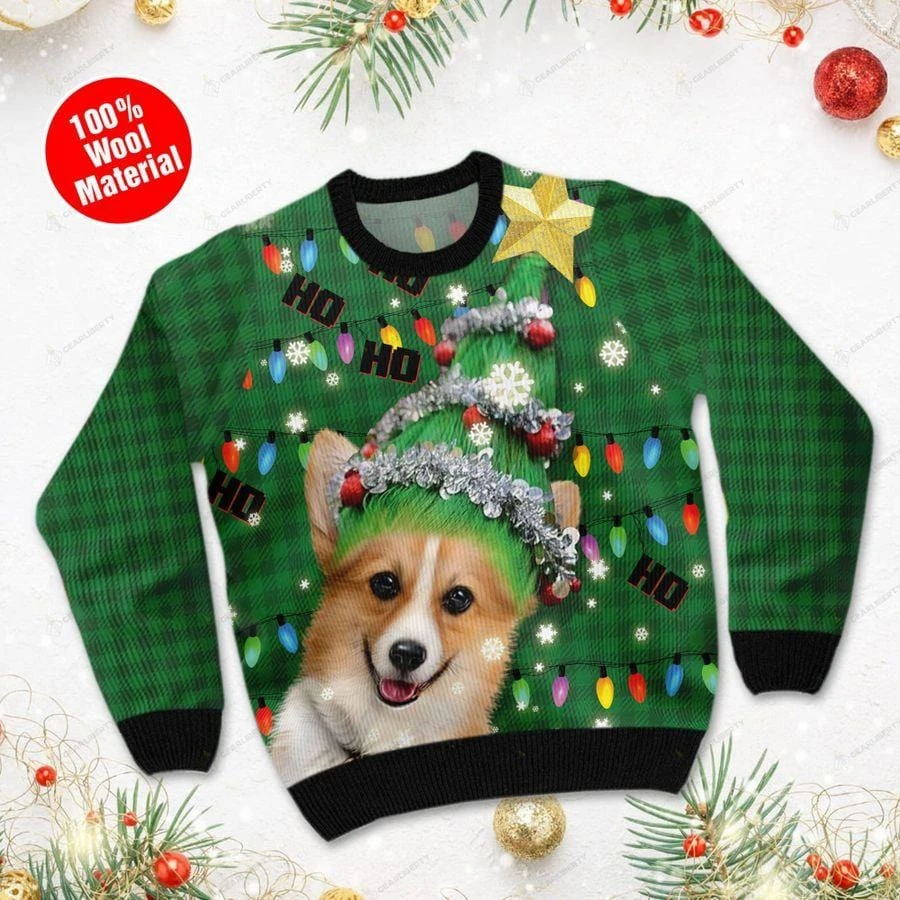 Awesome Hoodie - Corgi Sweater Christmas - 3D All Over Printed Clothes For Women and Men ND848