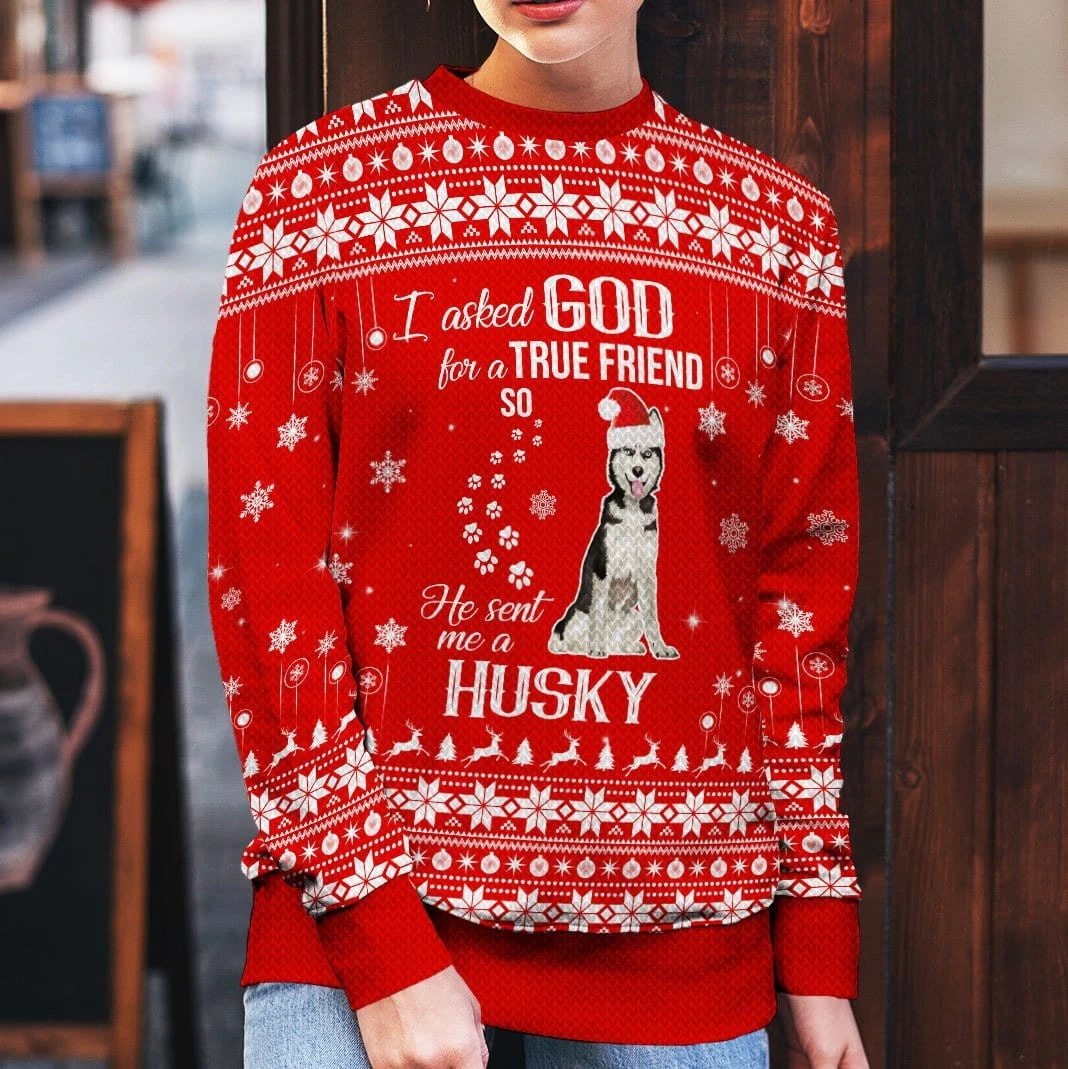 Awesome Hoodie - Husky Sweater Christmas - 3D All Over Printed Clothes For Women and Men ND849