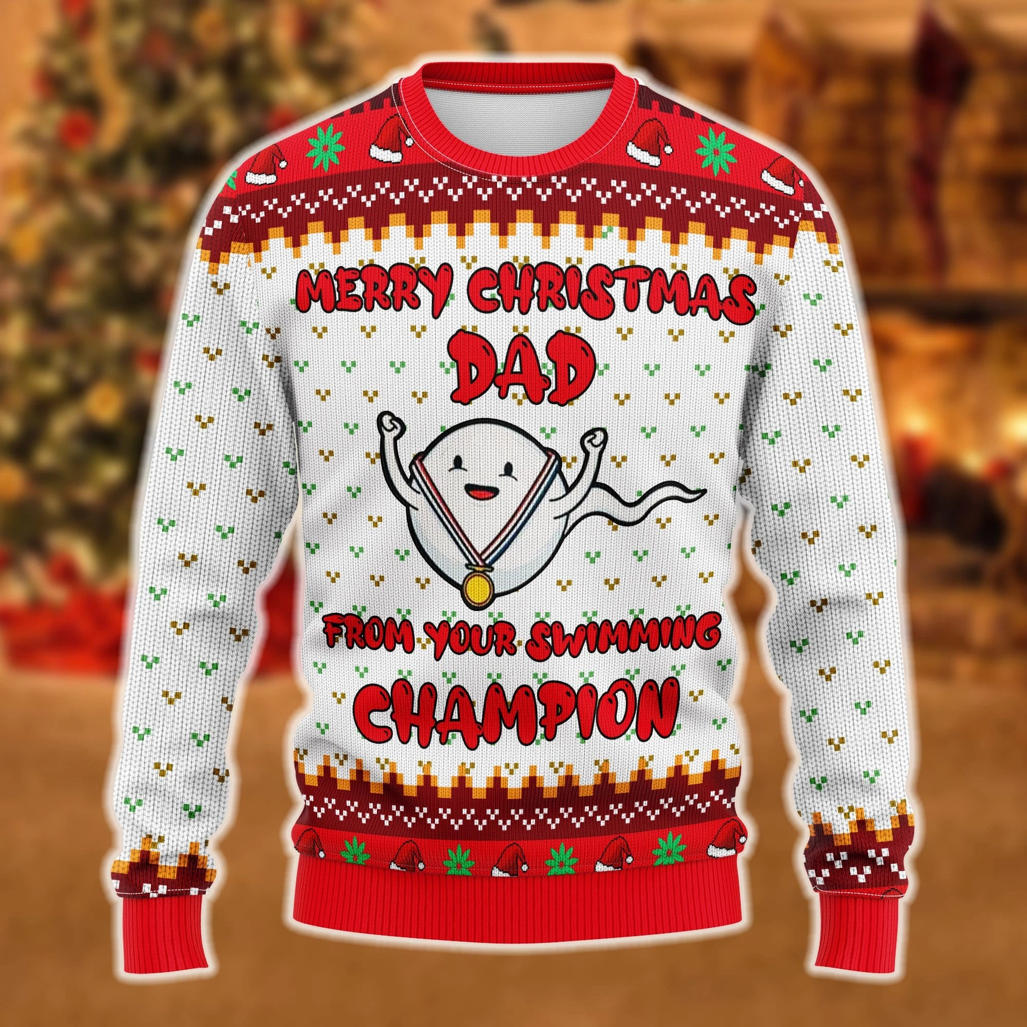 Awesome Hoodie - Swimming Champion Sweater Christmas - 3D All Over Printed Clothes For Women and Men ND850