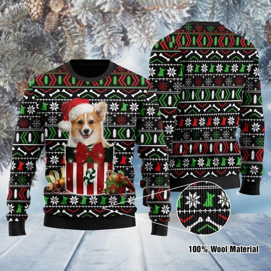 Awesome Hoodie - Corgi  Sweater Christmas - 3D All Over Printed Clothes For Women and Men ND853