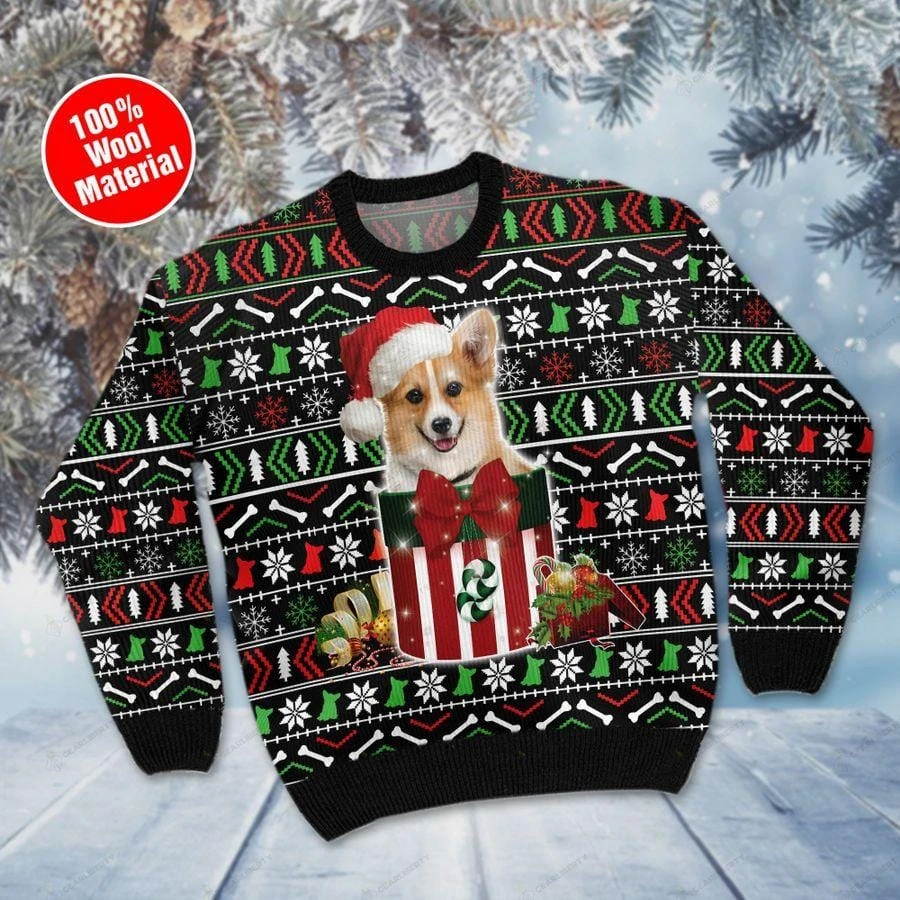 Awesome Hoodie - Corgi  Sweater Christmas - 3D All Over Printed Clothes For Women and Men ND853