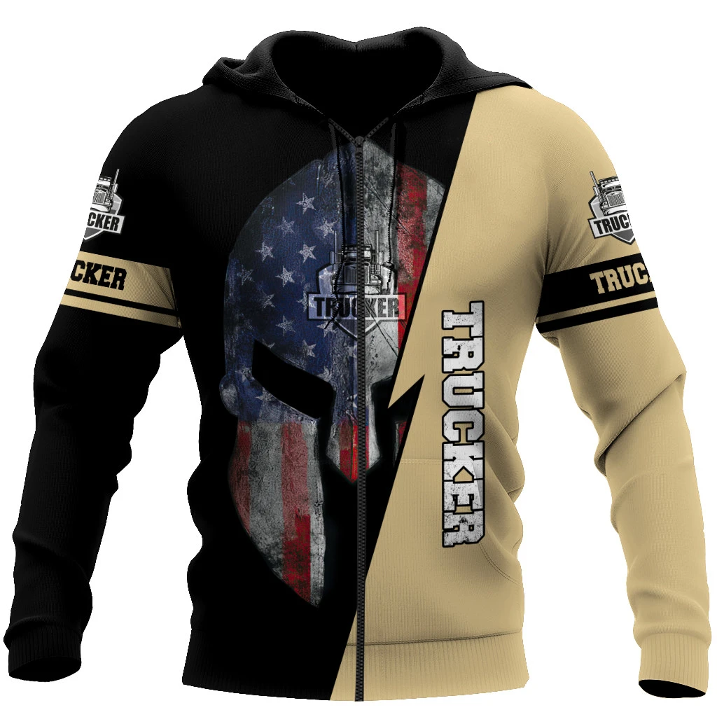 Awesome Hoodie 3D All Over Print Trucker - Hoodie, T-Shirt, Zip Hoodies, Sweatshirt ND865