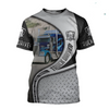 Awesome Hoodie 3D All Over Print Trucker - Hoodie, T-Shirt, Zip Hoodies, Sweatshirt ND868