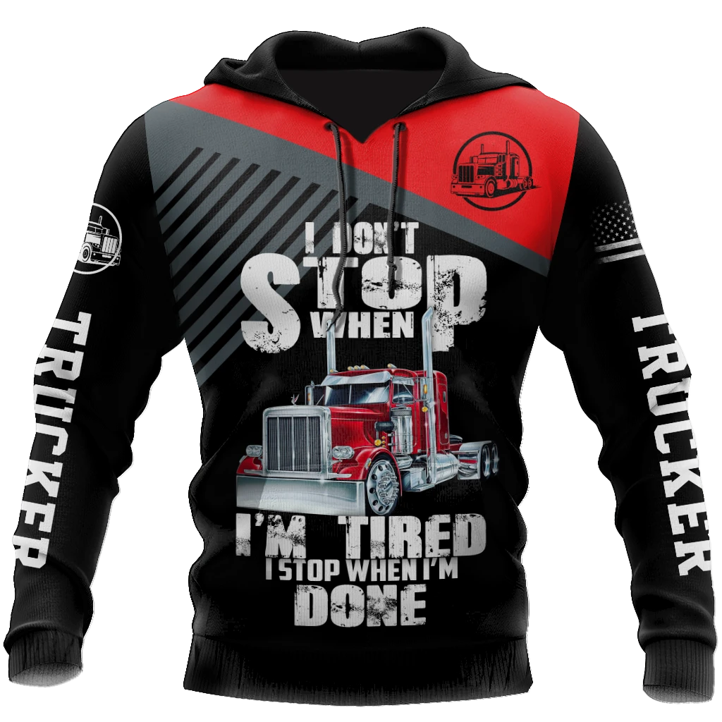 Awesome Hoodie 3D All Over Print Trucker - Hoodie, T-Shirt, Zip Hoodies, Sweatshirt ND869