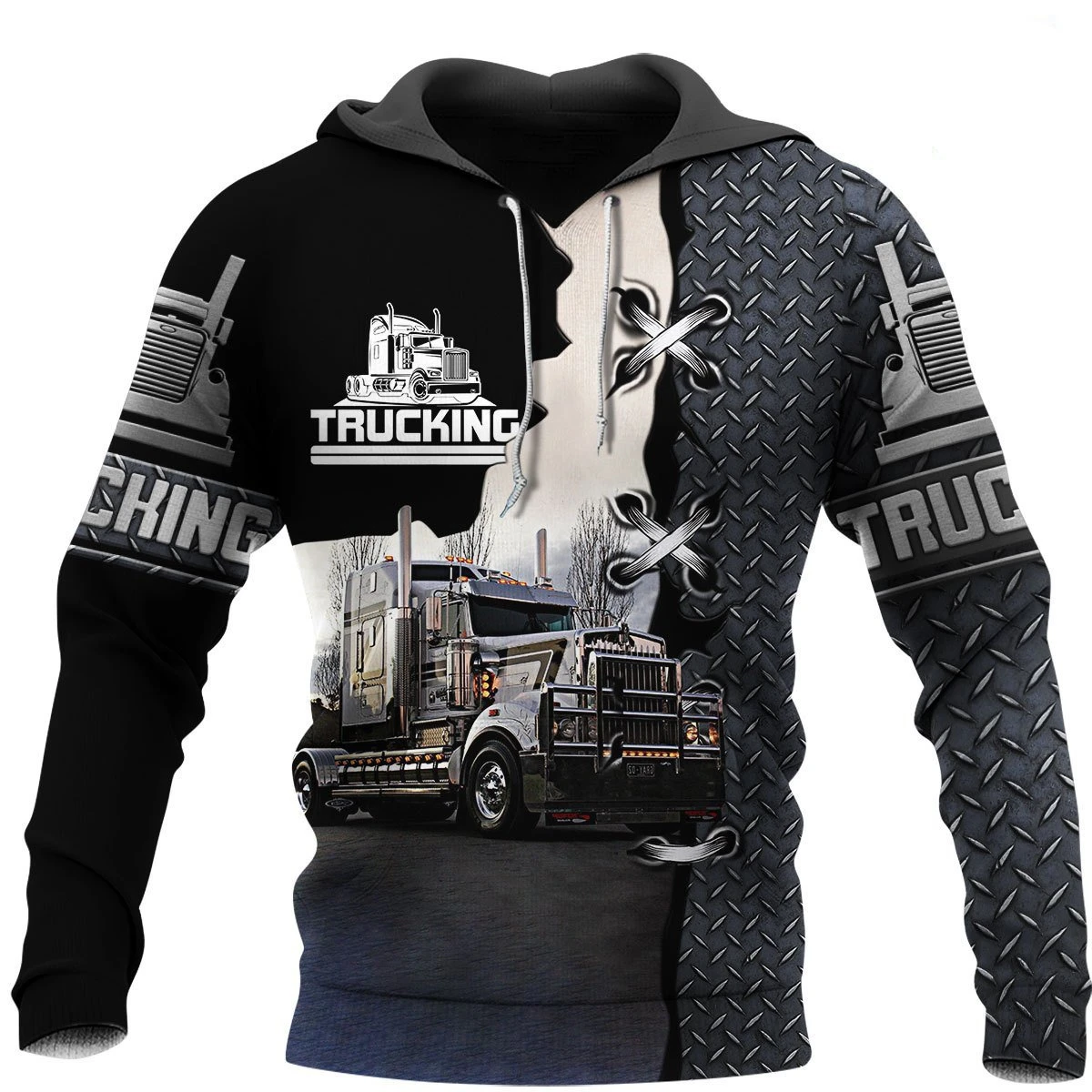 Awesome Hoodie 3D All Over Print Trucker - Hoodie, T-Shirt, Zip Hoodies, Sweatshirt ND870