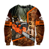 Awesome Hoodie 3D All Over Print Logger Chainsaw - Hoodie, T-Shirt, Zip Hoodies, Sweatshirt ND872