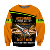 Awesome Hoodie 3D All Over Print Logger Chainsaw - Hoodie, T-Shirt, Zip Hoodies, Sweatshirt ND876