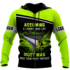 Awesome Hoodie 3D All Over Print Logger Chainsaw Blight Green - Hoodie, T-Shirt, Zip Hoodies, Sweatshirt ND878